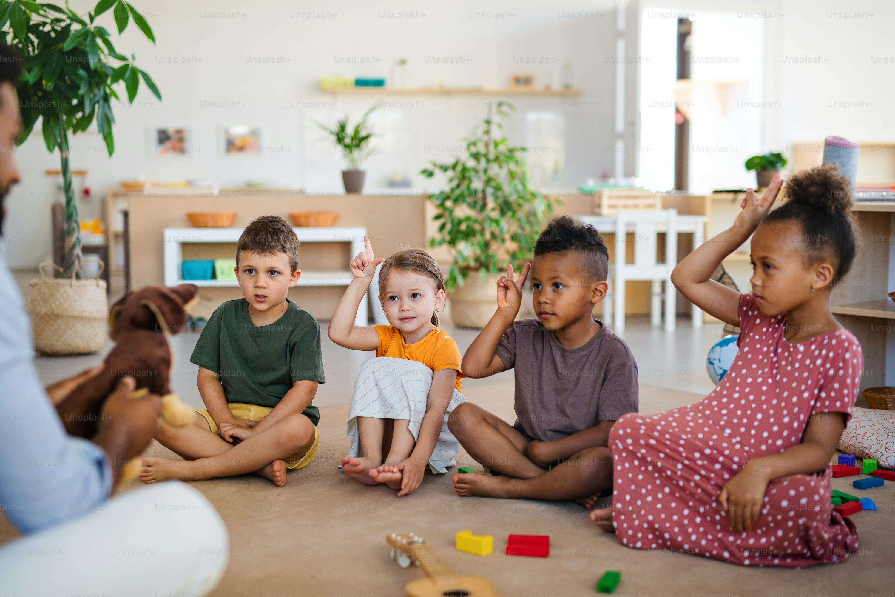 Multi-age Montessori classroom environment