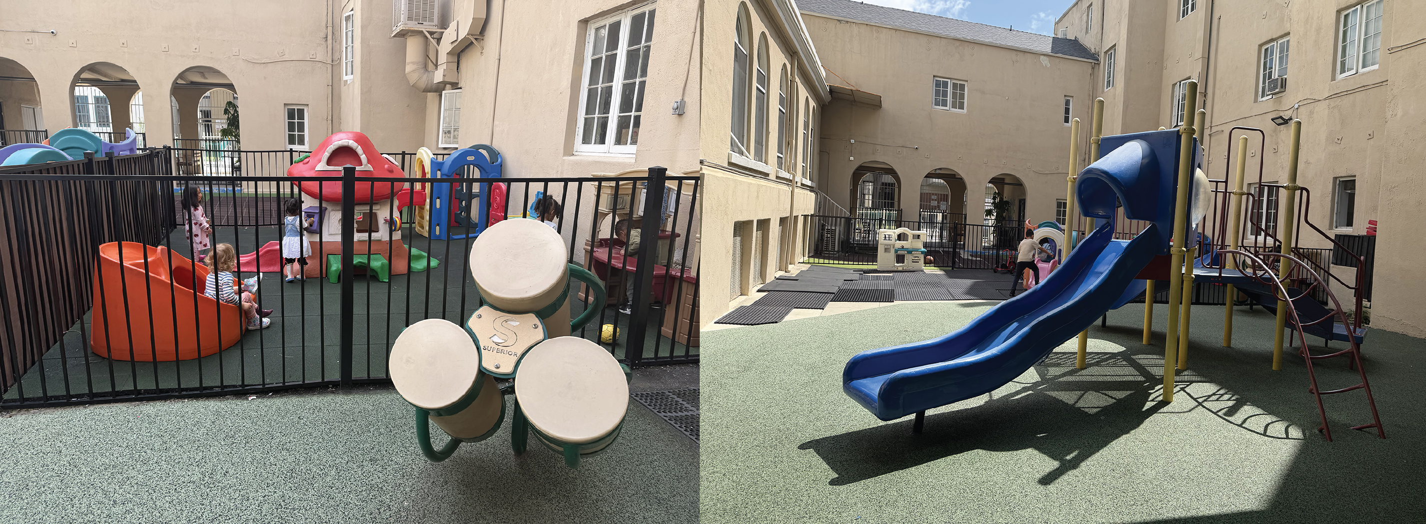 Outdoor playground for children